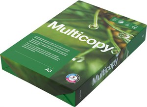 Papper Multicopy A3 80g 500/fp